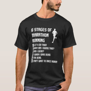 T-shirt Marathon drôle Coureur Marathonien Hommes Femmes