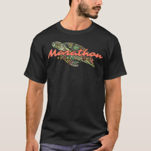T-shirt Marathon Florida Keys tortue de mer