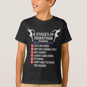 T-shirt Marathon marathon de course de Humour marathonien