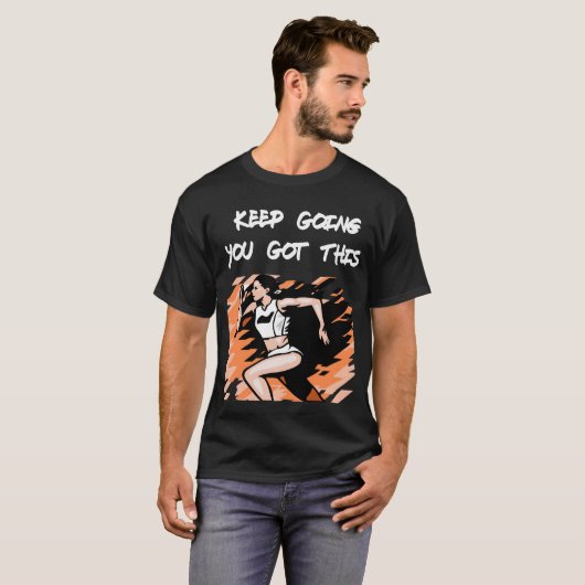 T-shirt Marathon Runner (Devant entier)