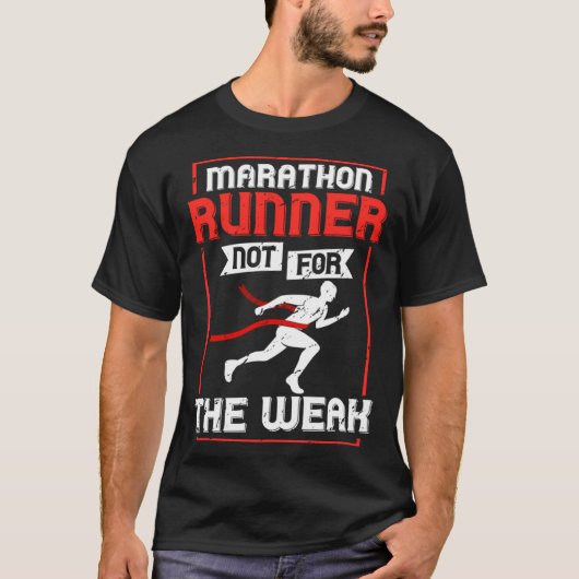 T-shirt Marathon Running Training Runner Finisher Coach Be (Devant)