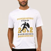 T-shirt Marathon stupide de Pheidippides courant le (Devant)