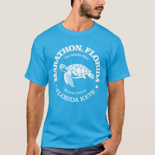 T-shirt Marathon (tortue de mer)