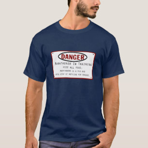T-shirt Marathonien en danger