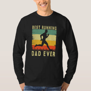 T-shirt Marathonien Papa Radical Coach Meilleur Papa de Co