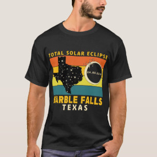 T-shirt Marble Falls Texas Total Solar Eclipse 2024