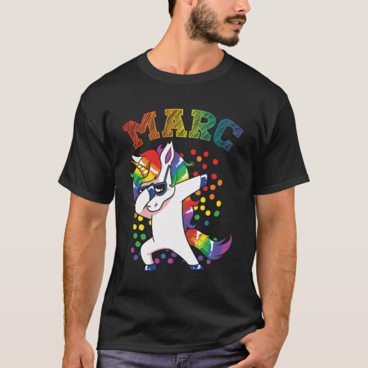 T-shirt Marc Dabbing Unicorn (Devant)