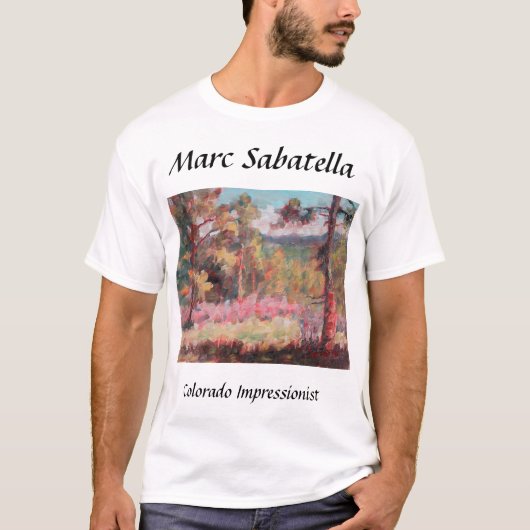 T-shirt Marc Sabatella - impression du Colorado (Devant)