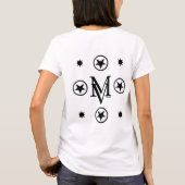 T-shirt Marc Vachon Femmes M. Bones Head Burnout Tee (Dos)