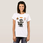 T-shirt Marcel, civet mime (Devant entier)
