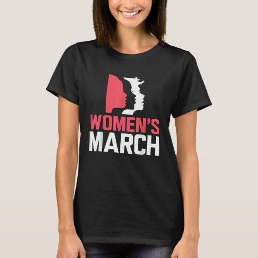 T-shirt March For Reproductive Rights Pro Choice Feminist (Devant)