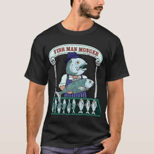 T-shirt Marchand de poissons homme