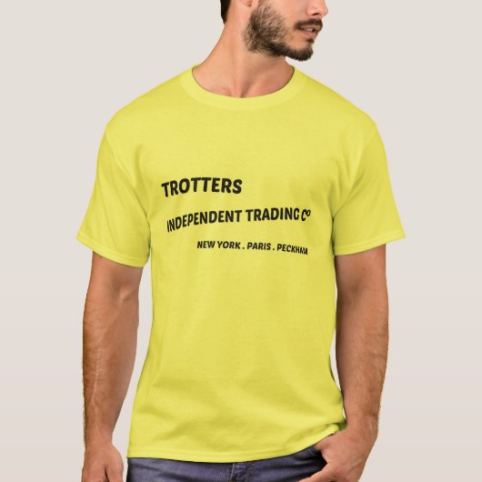 T-shirt marchand indépendant des trotteurs Co TV (Devant)