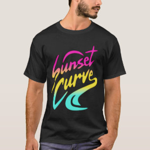 T-shirt marchandises du groupe sunset curve