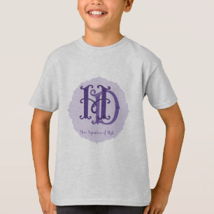 T-shirt Marchandises Monogrammes personnalisables
