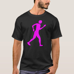 T-shirt Marche athlétique - Magenta