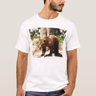 T-shirt Marche Brown de l'ours