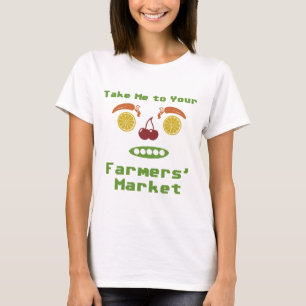 T-shirt Marché d'agriculteurs