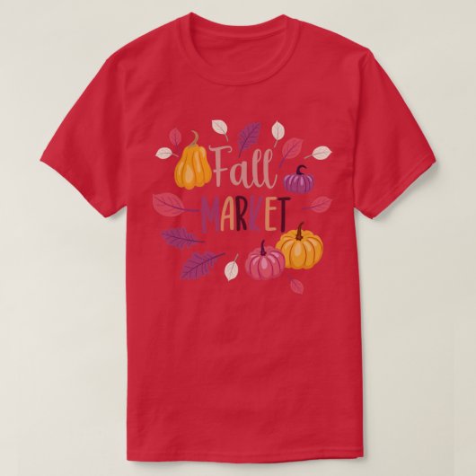 T-shirt Marché d'automne (Design devant)
