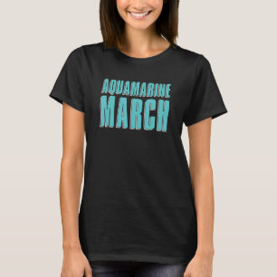 T-shirt Marche de prospection d'aquamarines Prospector Min