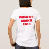 T-SHIRT MARCHE DES FEMMES (Dos)