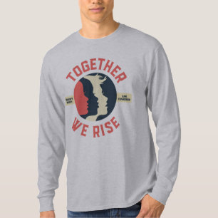 T-shirt Marche des femmes-chemises à long feutre San Fran