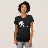 T-shirt Marche des pieds Bigfoot Chihuahua (Devant entier)