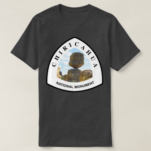 T-shirt Marche du sentier du Monument National de Chiricah (Design devant)