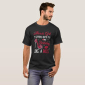 T-shirt Marche Fille Entrant Dans Mon Anniversaire Comme U (Devant entier)