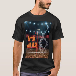 T-shirt Marche Madness jeu de basket-ball