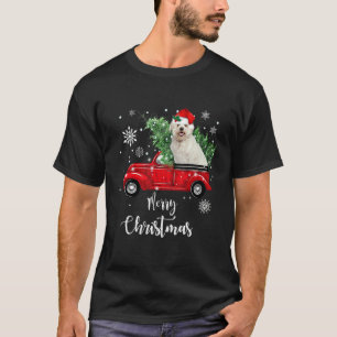T-shirt Marche maltaise Camion rouge Pajama de Noël 1