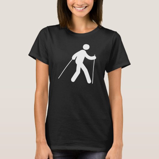 T-shirt Marche nordique (Devant)