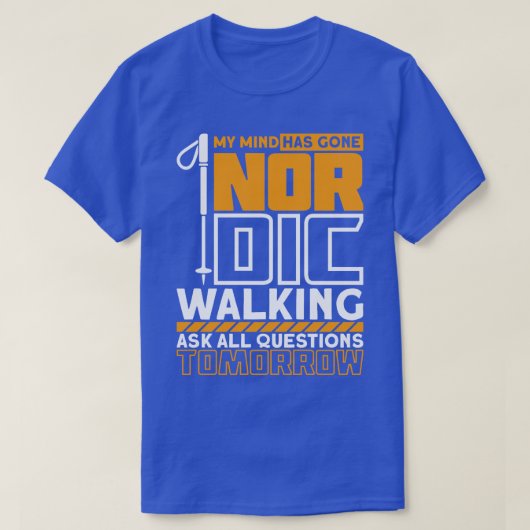 T-shirt Marche nordique 4 (Design devant)