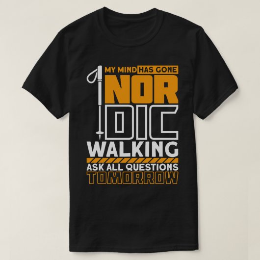 T-shirt Marche nordique 4 (Design devant)