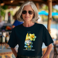 Marche personnalisée Mois de naissance Jardin Gnom