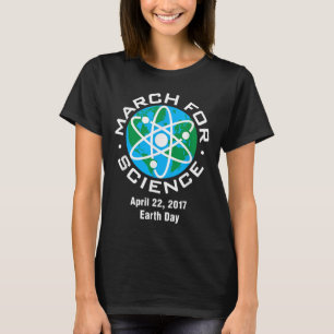 T-shirt Marche Pour Le Jour des terres Scientifique 2017