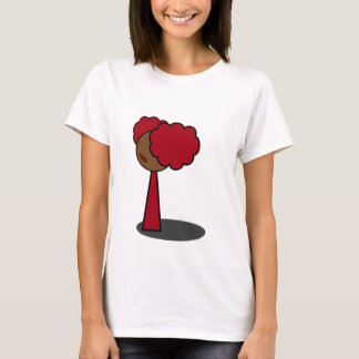 T-shirt Marche rouge de fille