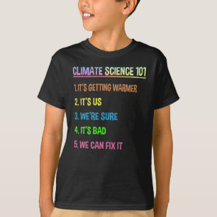 T-shirt Marche scientifique - Un don Jour des terres pour