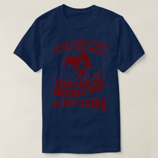T-shirt Marché stock 10 (Design devant)