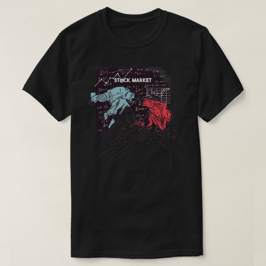 T-shirt Marché stock 15 (Design devant)