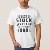 T-shirt Marché stock Stock Investisseur Bull Trader Trader (Devant)