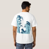 T-shirt Marche sur l'eau (Dos entier)