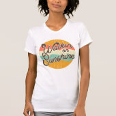 T-shirt Marche sur Sunshine Retro (Devant)