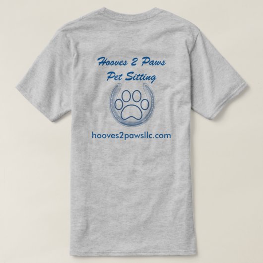 T-shirt Marchent un mille dans des mes chaussures (Design dos)