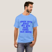 T-SHIRT MARCHER AVEC JÉSUS (Devant entier)
