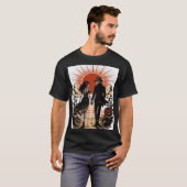 T-shirt Marcher dans la lumière (Devant entier)