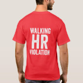 T-shirt Marcher HR Violation Tee (Dos)