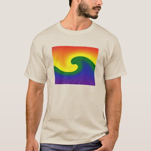 T-shirt Marcher la vague (Devant)