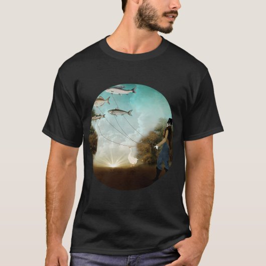 T-shirt Marcher le soir (Devant)