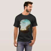 T-shirt Marcher le soir (Devant entier)